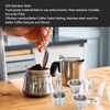 3pcs Refillable Coffee Capsule 304 Stainless Steel Coffee Pods with
