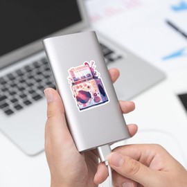 Sound Stickers for Laptop (50 PCS),Gift for Children Teens Adults Girl Boys,Waterproof Stickers for Water Bottle,Sound Vinyl Stickers for Scrapbook,Skateboard,Bike,Phone,Dairy