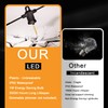 Zuske Outdoor String Lights Waterproof, 100FT LED Patio Lights with