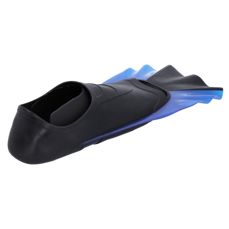 Short Diving Training Fins Full Foot AntiSlip Soft Flippers for