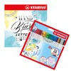 Brush Pens with Hand Lettering Guide- STABILO Pen 68 brush