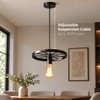Vintage Industrial Bicycle Wheel Chandelier for Restaurants & Cafés –