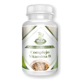 Complejo Vitamina B 90 Cápsulas 500 Mg Ya'ax Vida 100% Puro
