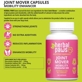 Herbal Paws Joint Mover Capsules for Dogs