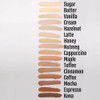 BaeBlu Organic LUX Liquid Foundation SAMPLES, Toffee, Cinnamon, Coffee