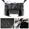 OtpOutopa Car Handbag Holder Between Seats Car Organizer, Leather Large