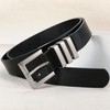 XZQTIVE Plus Size Women's Leather Belts for Jeans Pants Dress