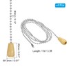 PATIKIL 1M 3.3ft Ceiling Fan Pull Chain, 4 Pcs Beaded