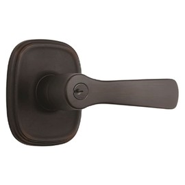 BRINKS - Alwood Home Hands-Free Single Indoor Hallway Closet Door Knob, Tuscan Bronze - Non-Locking Modern Interior Keyless Hallway Closet Door Knob