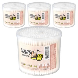 Best cost-effectiveness sterilized paper swab, 300 pieces, 4 pcs / 가성비으뜸 멸균 종이면봉, 300개입, 4개
