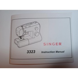 Singer 3323  Sewing Machine Owners Manual Reproduction