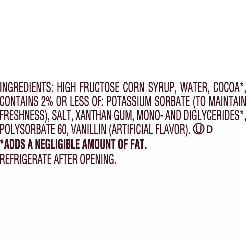 Hershey's Chocolate Syrup, Bulk Jug 7 lb 8 oz