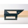 シンワ測定(Shinwa Sokutei) 一発止型定規 ポリカーボ 62112