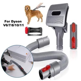 Vacuum Cleaner Adapter Attachment Accessory Pet Brush Hose Converter Connector Tool for  V6/7/8/10/11