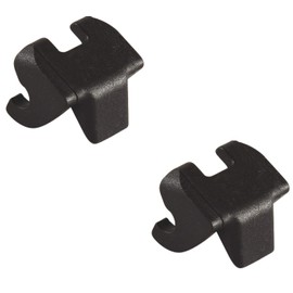 Gedotec Flap Fitting Retrofit Flap Holder Accessories Opening Angle Limiter Install Free Flap 1.7 | From 107° to 90° | Plastic Black | Pack of 2