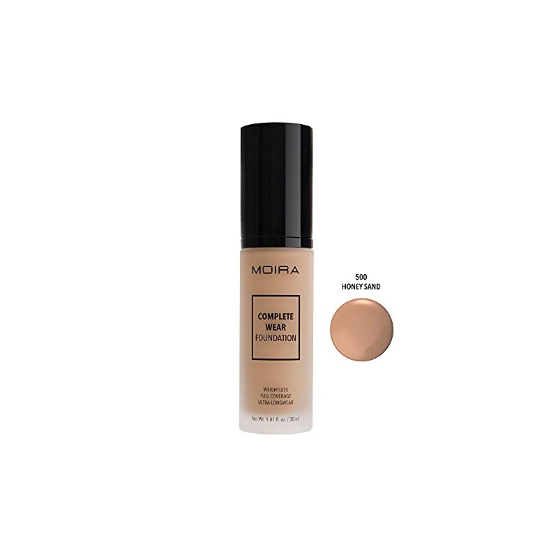 Bases de maquillaje Moira Complete Wear Foundations (CWF500)