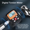 Digital Torsion Meter 4 to 135N.m 3/8in Connector Clear Backlit