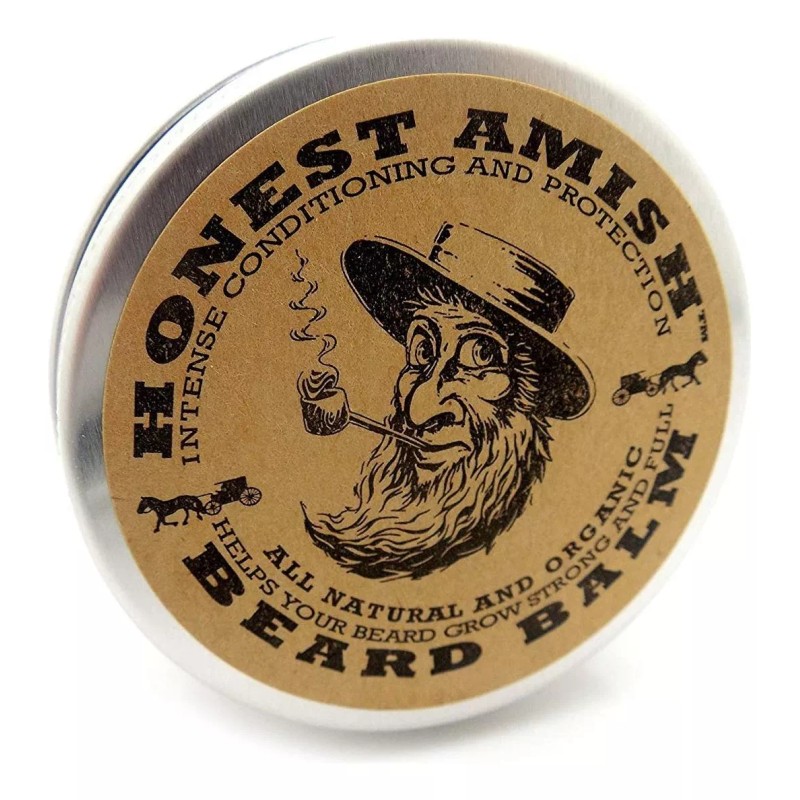 Honest Amish Beard Balm Leave-in Conditioner - Made With Onl