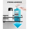 Nieifi Shower Caddy Shelf with Hooks Storage Rack Organizer Adhesive