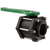 Green Leaf V200FP Polypropylene Bolted Ball Valve, Full Port, 2"