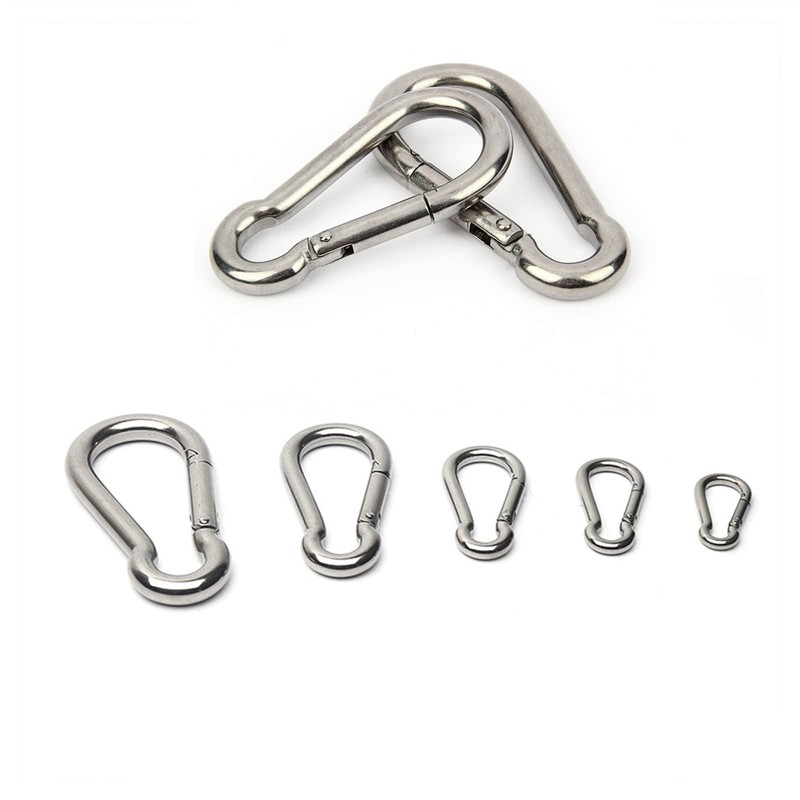 Spring Snap 304 Stainless Steel Multifunctional Outdoor Spring Hook (2.4