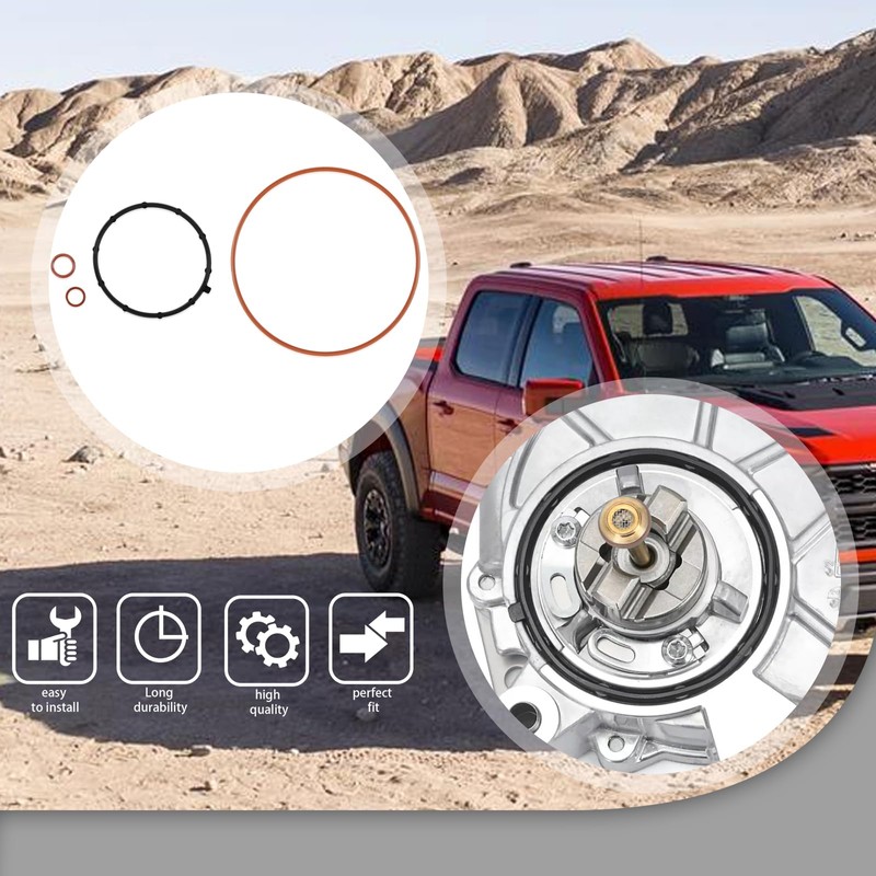 HQPARRTS Vacuum Pump Rebuild Seal Kit Compatible with Ford Lincoln