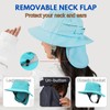 OZ SMART Australia Surfing Bucket Hat with Chin Strap and