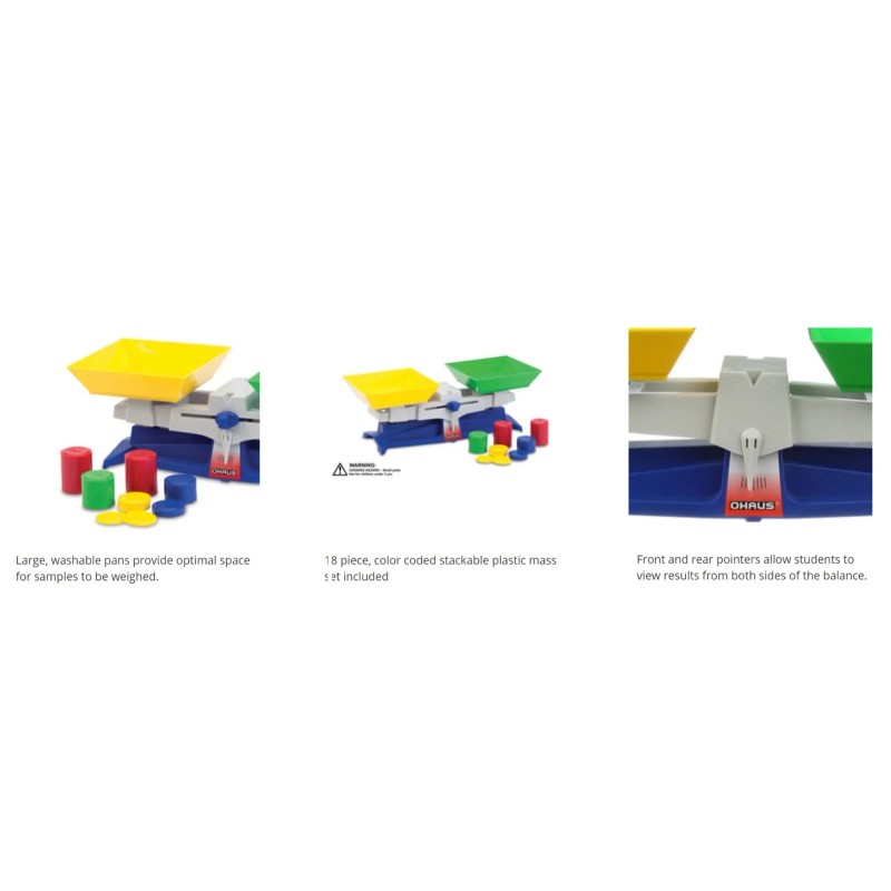 NEW Ohaus School Balance Scale SB1200 Classroom/Home