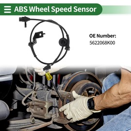 Motoforti ABS Wheel Speed Sensor ABS Sensor Anti-lock Braking System Sensor for Suzuki Alto V 2009-2013 No.5622068K00 Front Left