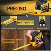 PREXISO 2-in-1 Digital Tape Measure 16Ft Rechargeable Measuring Tape Ruler