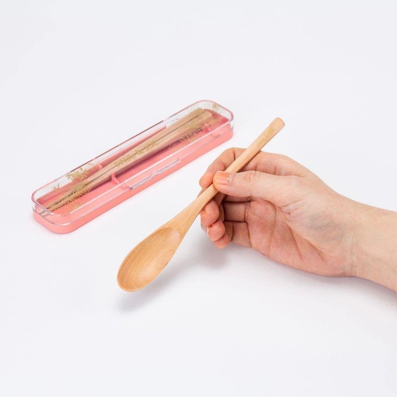 PAJB-CST02-RO Paul & Joe Breaktime Marks Kryzantame Rose Pink Chopsticks