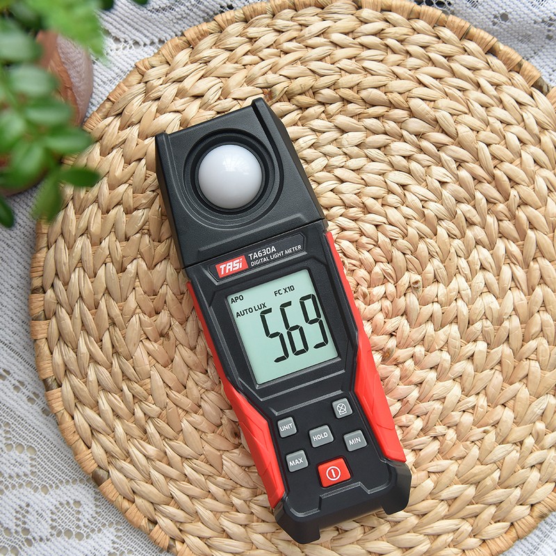 TASI Digital Light Meter Illuminance Lux Meter with Record Function