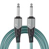 1/4 Inch Audio Instrument Cable 10ft Noise Reduction Dual Straight