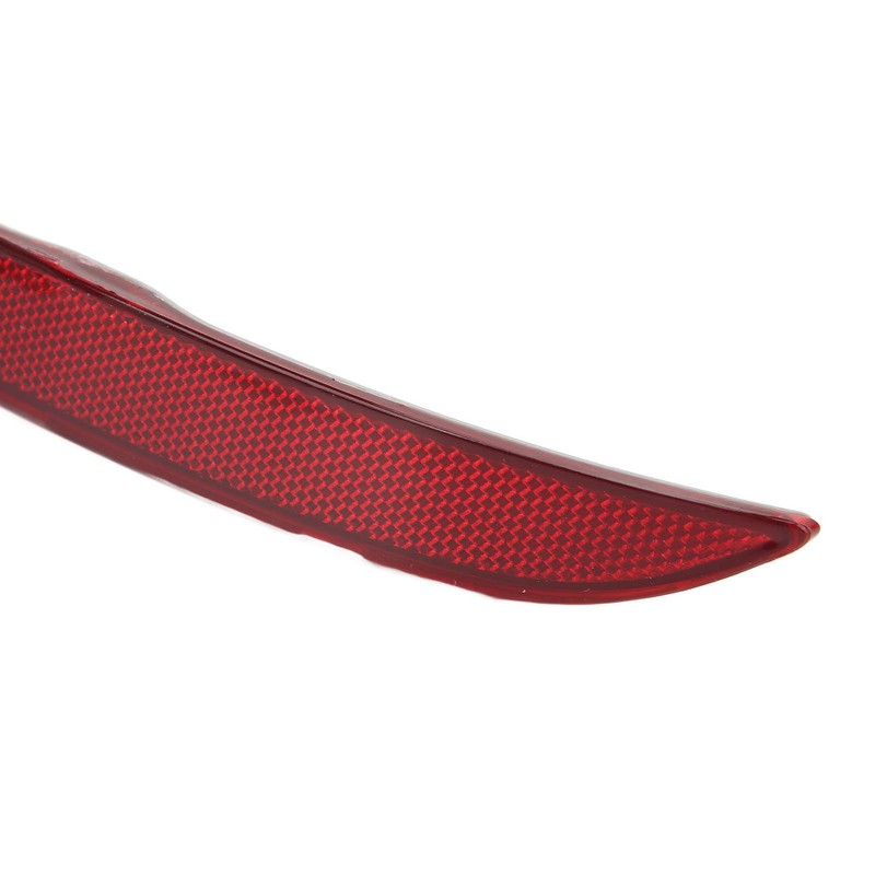 Rear Bumper Reflector Red High Visibility Professional ABS Plastic for