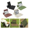 Cojín De Silla De Playa Plegable Portátil Con Respaldo Trans