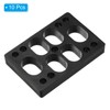 PATIKIL 1/2"(12mm) Skateboard Riser Pads, 10 Pcs Plastic Skateboard Riser