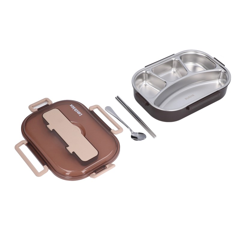 Stainless Steel Lunch Box Office Worker Student Child Separate Insulated