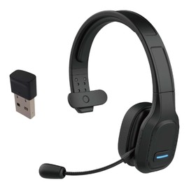 Swamp M100C Bluetooth v5.0 Headset with Noise Cancelling Rotating Microphone