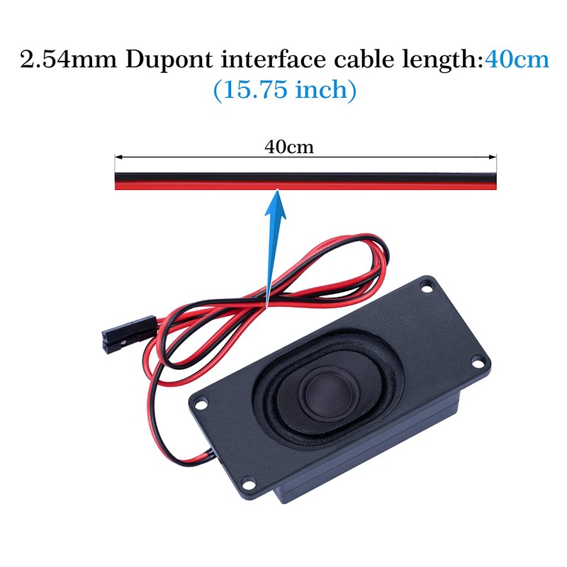 CQRobot Speaker 3 Watt 4 Ohm Compatible with Arduino Motherboard,