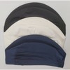 Domestic Unisex Plain Indoor Swim Cap Swim Cap Black 2ea