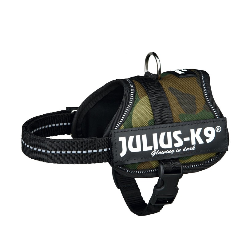Julius-K9 162DPN-MM K9 power harness, size: mini-mini, dark pink