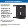 Metal Mini PC Mount Compatible with Beelink SER8, SER6, SER9,
