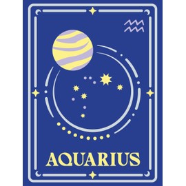 Ravensburger CreArt 23738 Painting by Numbers Aquarius Zodiac Sign Painting by Numbers Adults from 14 Years