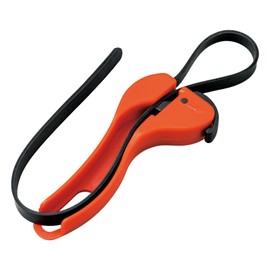 Como Life Rubber Belt Lid Opener [Usage Range: Approx. Diameter 0.4 - 3.9 inches (1 - 10 cm)] Lid Opener Rubber Belt Wrench Rubber Opener Bottle Opener Lid Opener Jar Bottle Lid Cap Length Adjustable Can Pipe DIY Manicure Faucet Drain Pipe