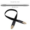 ArtiDeco Women's Metal Decorative Belt Thin Belt Elastic Waist Strap