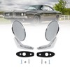 Pair(2) Chrome Door Mirrors Outside Exterior Rearview Compatible With 1966-1975