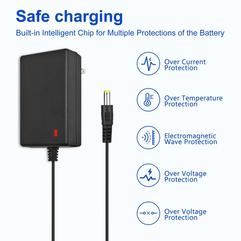 GnoTis 15V Charger for Theragun Mini, Theragun Prime, Fusion Massage