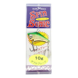 Water Land (Water Land) Lure Spin Sonic, G Green/Gold.