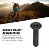 Bike Stem Bolt Screw, M6x30mm Titanium Alloy Flat Head Headset
