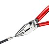 KNIPEX 08 21 185 SB Needle-Nose Combination Pliers Plastic Coated